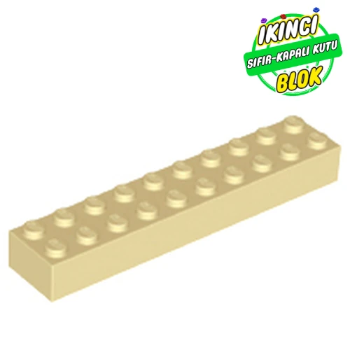 LEGO® Brick 2 x 10 Bej Sıfır