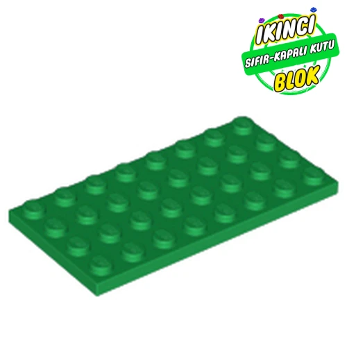 LEGO® Plate 4 x 8 Yeşil Sıfır