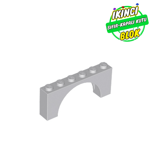 LEGO® 1 x 6 x 2 Kiriş Açık Mavimsi Gri Sıfır