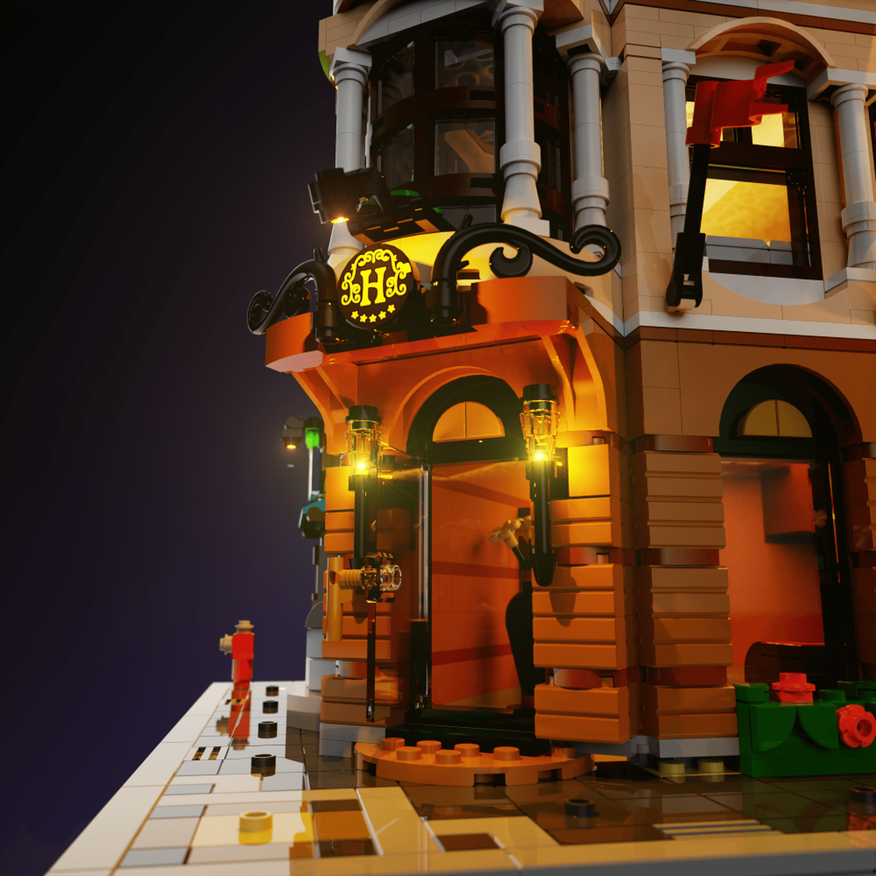 LEGO® 10297 Boutique Hotel Işık Kiti