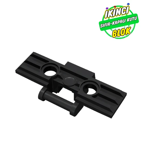 LEGO® Technic Link Tread Wide with Two Pin Holes Siyah Sıfır