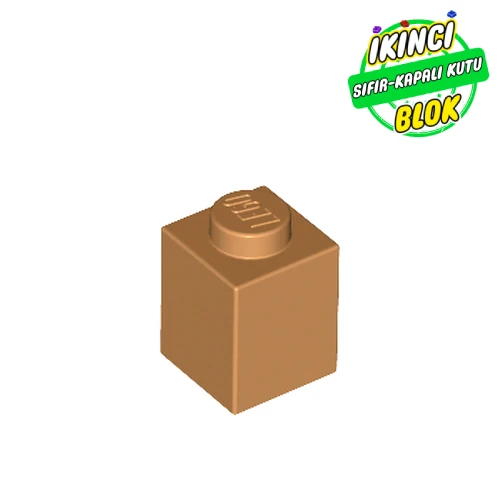 LEGO® 1 x 1 Tuğla Orta Karamel Sıfır