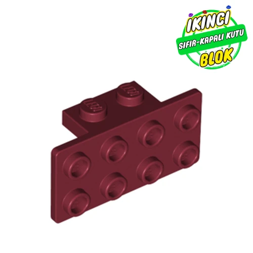LEGO® Bracket 1 x 2 - 2 x 4 Koyu Kırmızı Sıfır