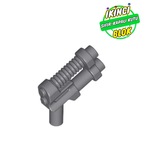 LEGO® Minifigür Silah 10 Boğumlu Namlulu Koyu Mavimsi Gri Sıfır