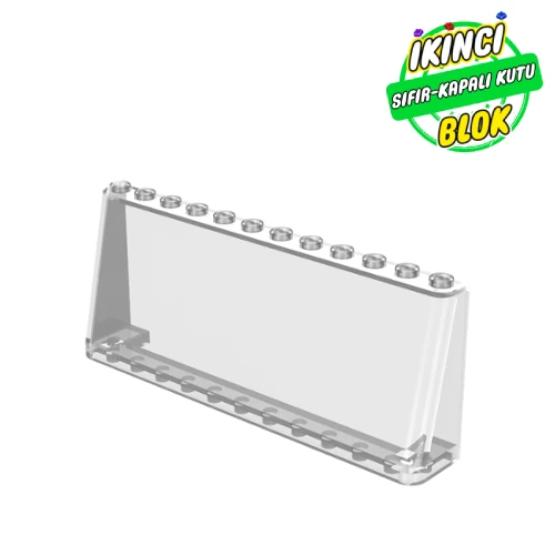 LEGO® Windscreen 2 x 12 x 4 Şeffaf Sıfır