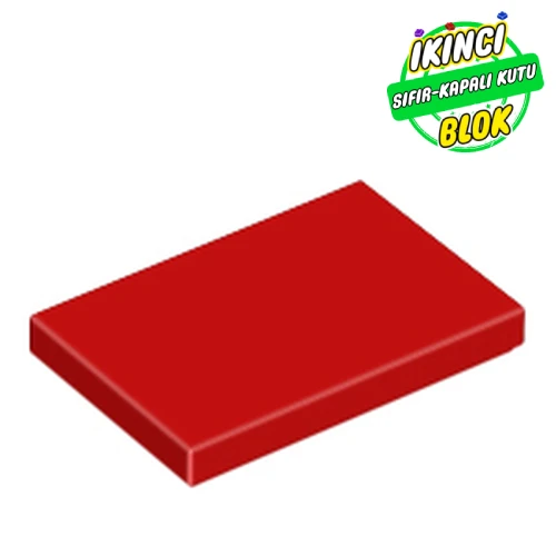 LEGO® Tile 2 x 3 Kırmızı Sıfır