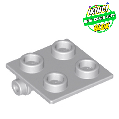 LEGO® 2 x 2 Menteşeli Üst Plaka Açık Mavimsi Gri Sıfır