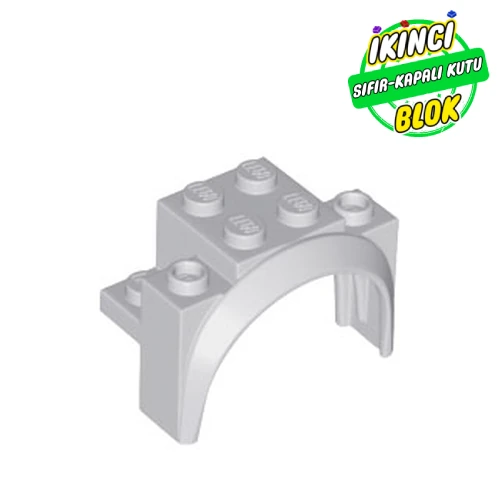 LEGO® Wheel Arch, Mudguard 4 x 2 1/2 x 2 1/3 Açık Mavimsi Gri Sıfır