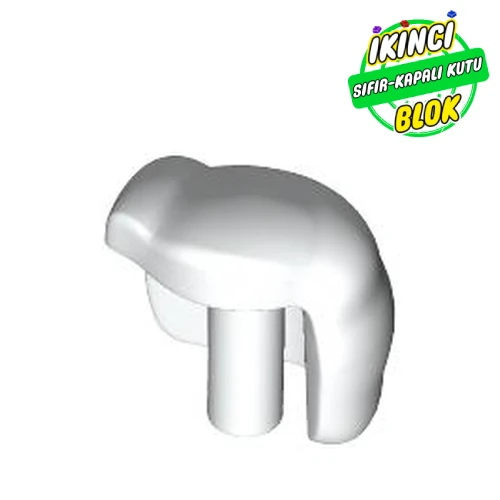 LEGO® Hand, Left (Princess Peach Cat Suit) Beyaz Sıfır