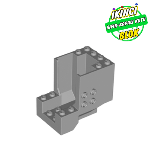 LEGO® 6 x 4 x 4 2/3 Kokpit Açık Mavimsi Gri Sıfır