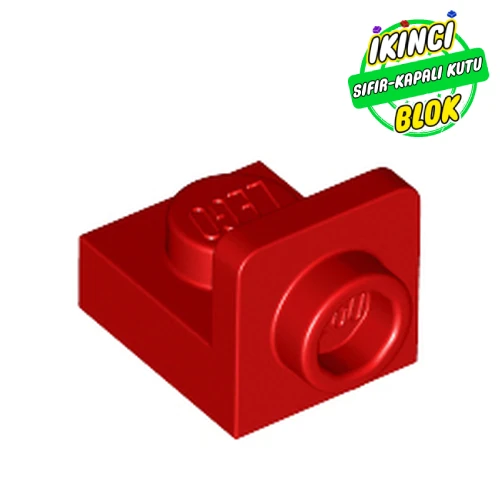 LEGO® Bracket 1 x 1 - 1 x 1 Inverted Kırmızı Sıfır