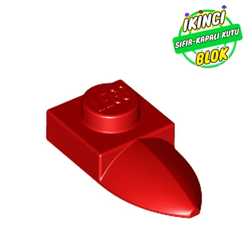 LEGO® Plate Special 1 x 1 with Tooth Kırmızı Sıfır