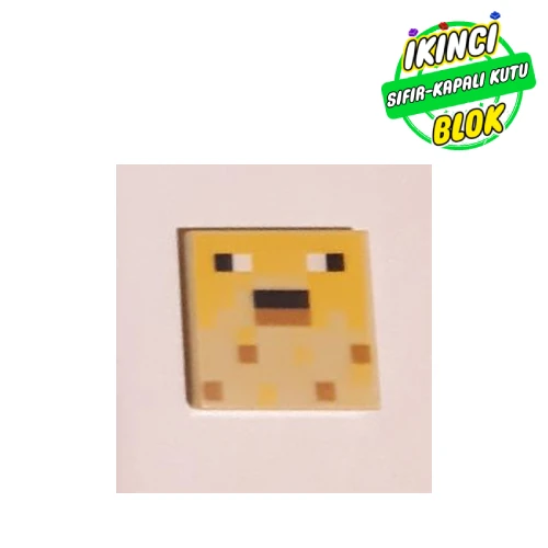LEGO® Minecraft 2 x 2 Pufferfish Bej Sıfır