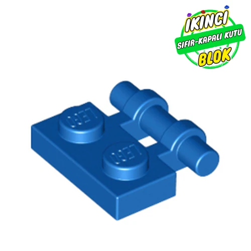 LEGO® Plate Special 1 x 2 Side Handle [Free Ends] Mavi Sıfır