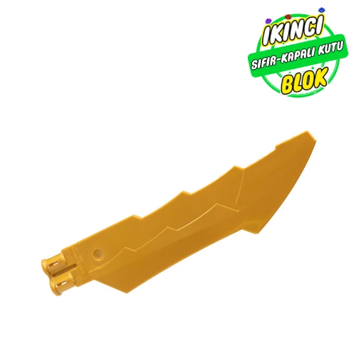 LEGO® 14L 2 Aks Girişli Pervane Metalik Altın Sıfır