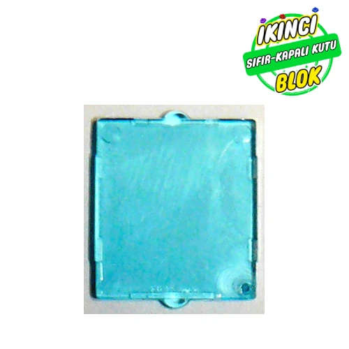 LEGO® Glass for Window 1 x 2 x 2 Flat ŞEffaf Açık Mavi Sıfır