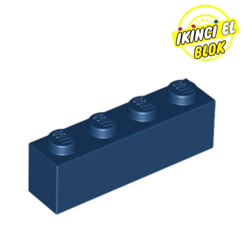 LEGO® Brick 1 x 4 Koyu Mavi İkinci El