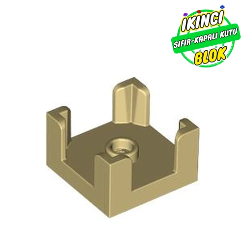 LEGO® Panel 2 x 2 x 1 Corner Posts with Centre Stud Bej Sıfır