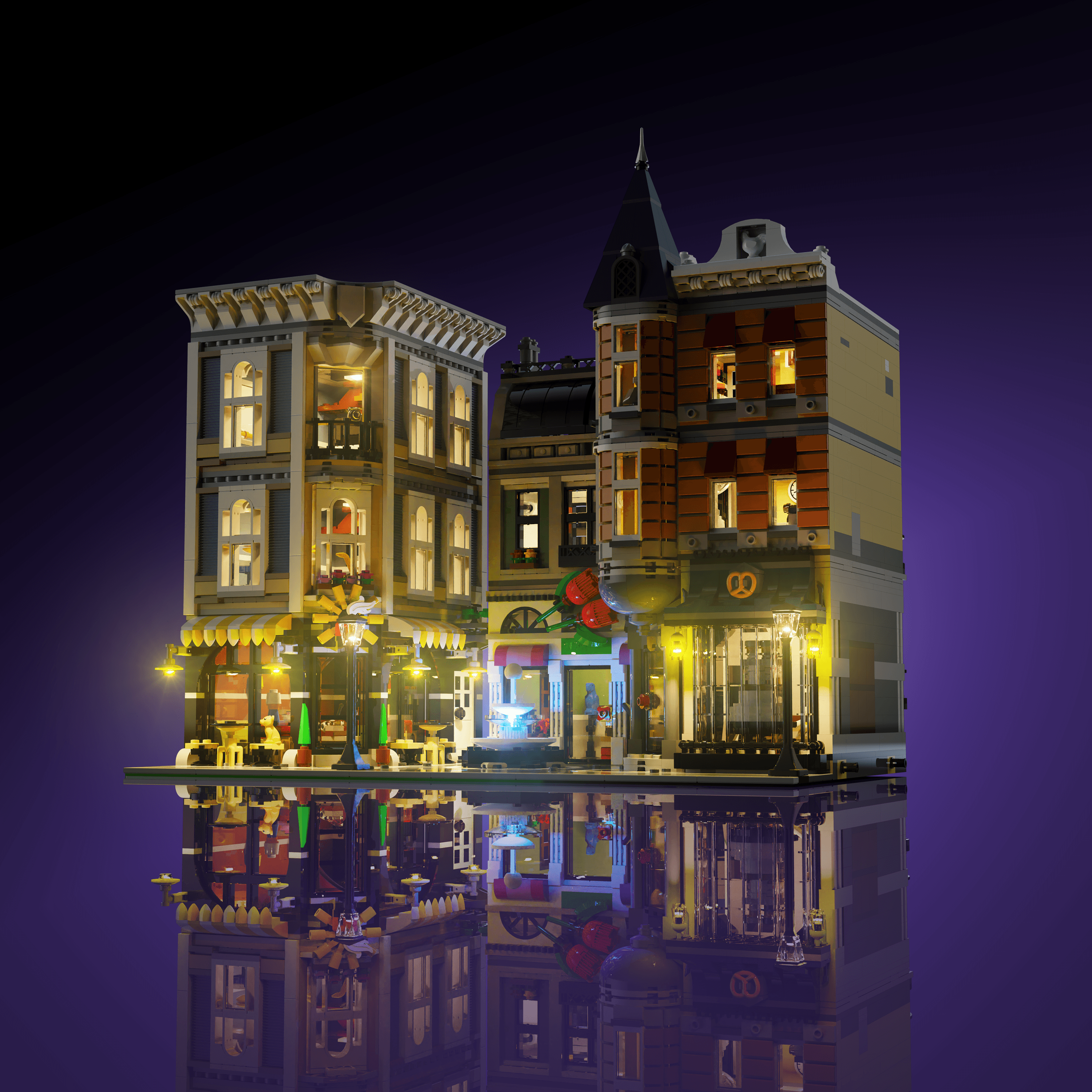 LEGO® 10255 Assembly Square Işık Kiti