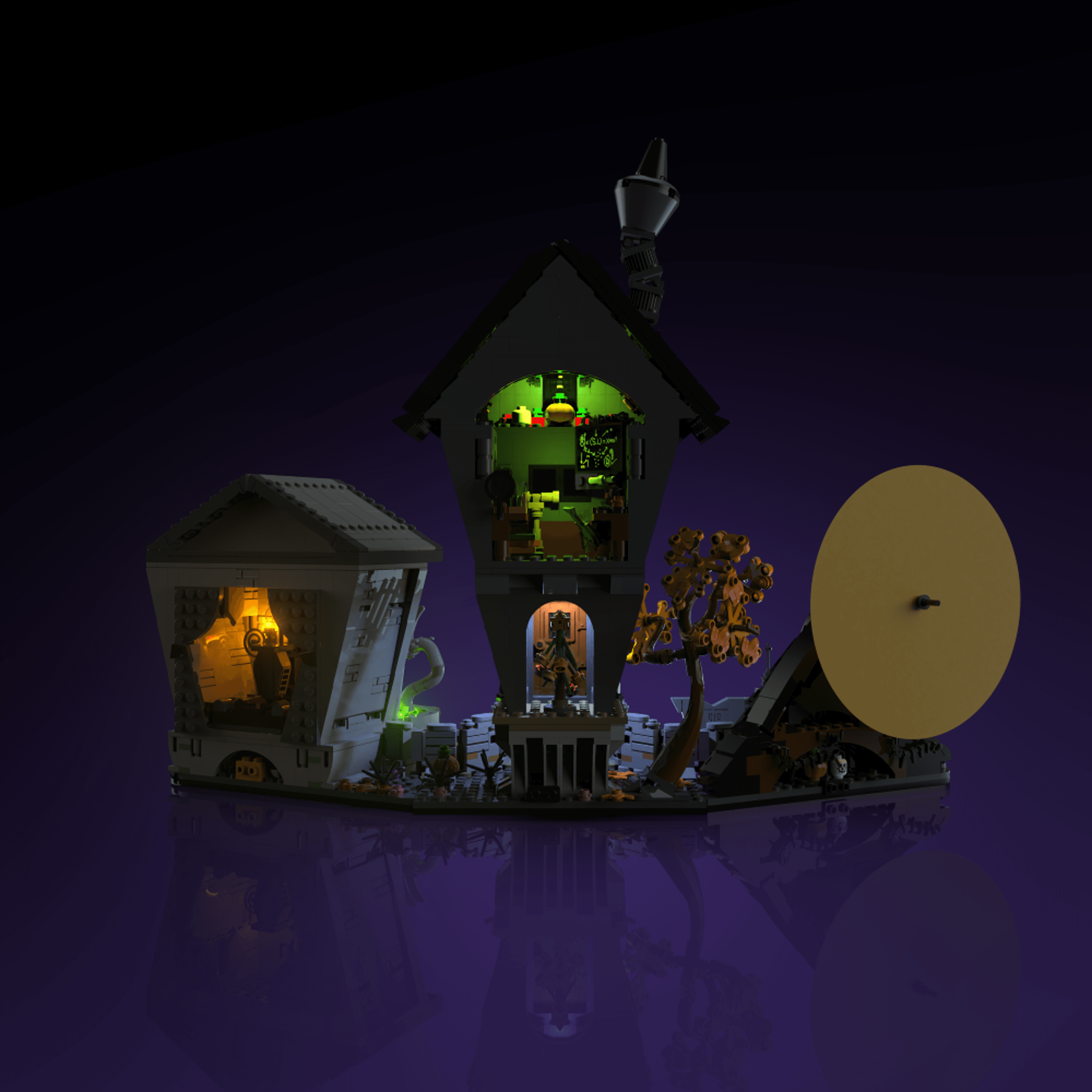 LEGO® 21351 Disney Tim Burton's The Nightmare Before Christmas Işık Kiti