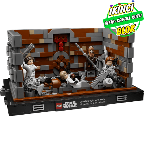 75339 LEGO® Death Star Trash Compactor Diorama Sıfır Kapalı Kutu
