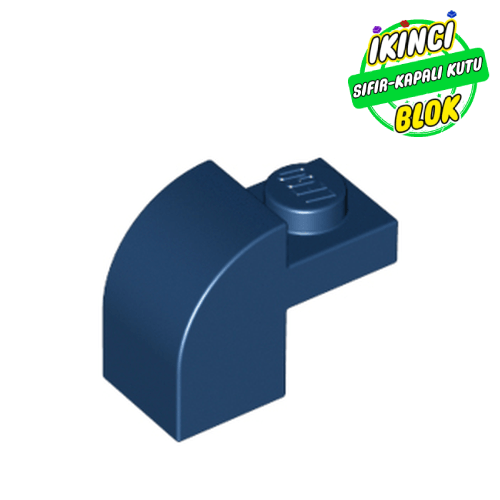 LEGO® 2 x 1 x 1 1/3 Eğimli Parça Koyu Mavi Sıfır