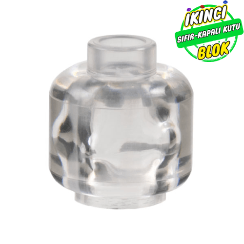 LEGO® Şeffaf Minifigür Kafa Şeffaf Sıfır