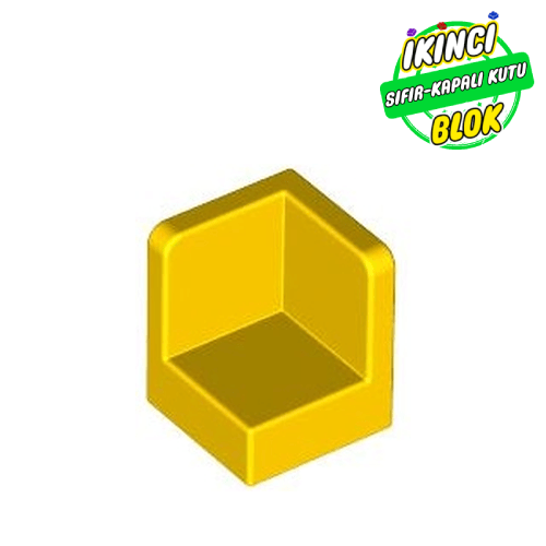 LEGO® 1 x 1 x 1 Köşe Panel Sarı Sıfır