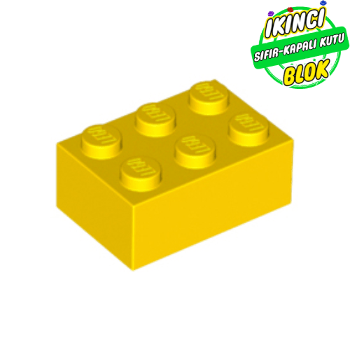 LEGO® 2 x 3 Tuğla Sarı Sıfır
