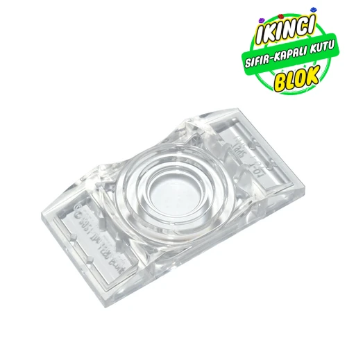 LEGO® Plate Special 2 x 4 Fresnel Lens Şeffaf Sıfır