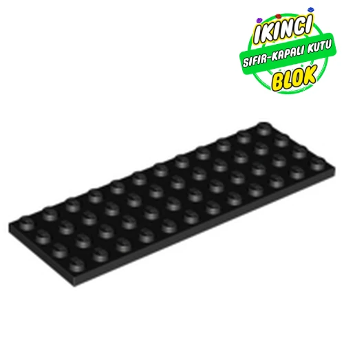 LEGO® Plate 4 x 12 Siyah Sıfır