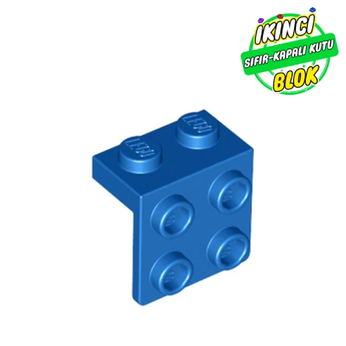 LEGO® Bracket 1 x 2 - 2 x 2 Mavi Sıfır