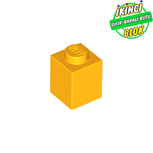 LEGO® 1 x 1 Tuğla Parlak Açık Turuncu Sıfır