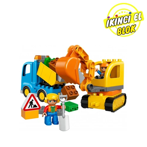 10812 LEGO® Truck & Tracked Excavator İkinci el