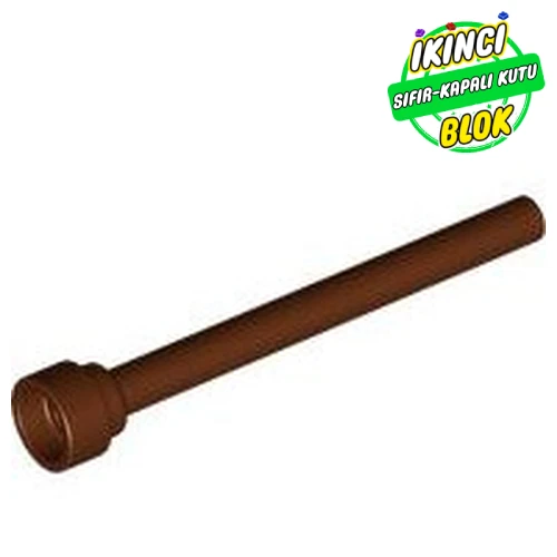 LEGO® Antenna 1 x 4 with Flat Top Kırmızımsı Kahverengi Sıfır