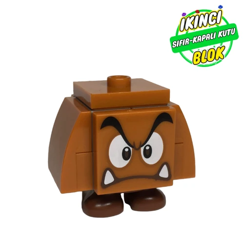 LEGO® Minifigür Goomba, Angry, Jumper Top Sıfır mar0190
