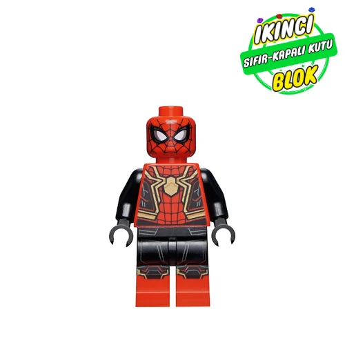 LEGO® Minifigür Spider-Man, Red, Black, and Gold Outfit Sıfır sh0778