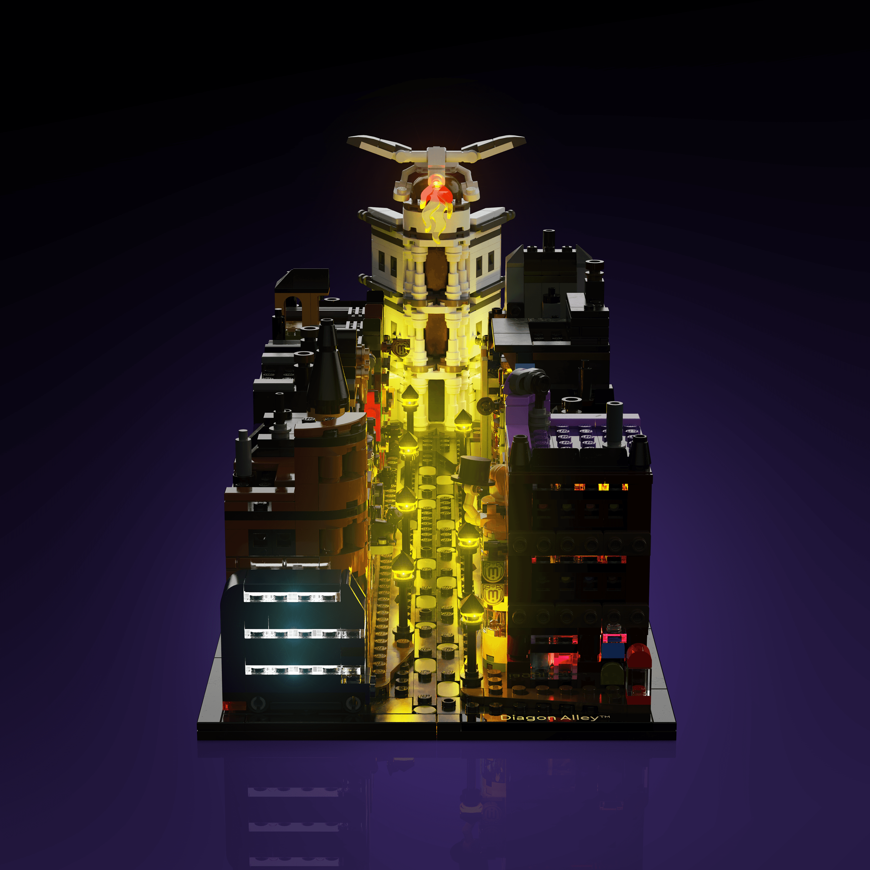 LEGO® 76444 Harry Potter Diagon Alley Wizarding Shops Işık Kiti
