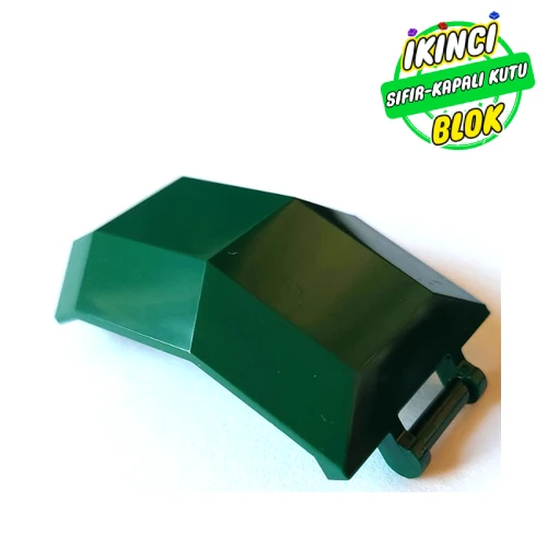 LEGO® Windscreen 4 x 4 x 4 2/3 with Handle Koyu Yeşil Sıfır