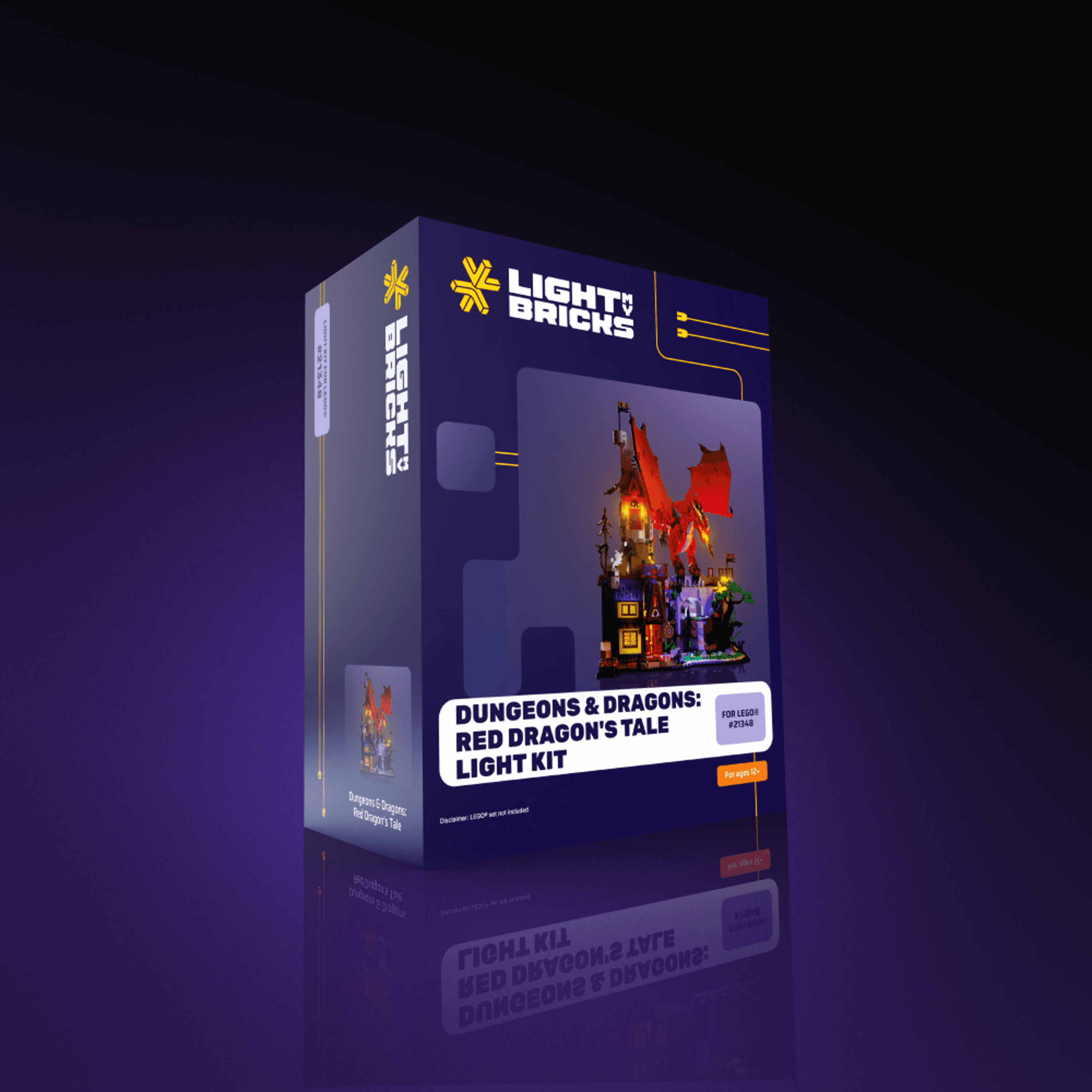 LEGO® 21348 Dungeons & Dragons: Red Dragon's Tale Işık Kiti