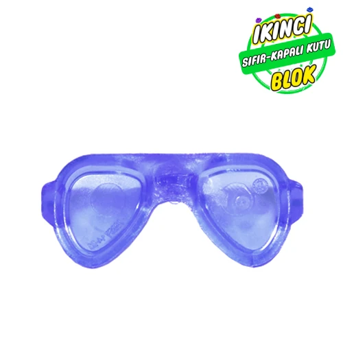 LEGO® Headwear Accessory Glasses with Pin Şeffaf Mor Sıfır