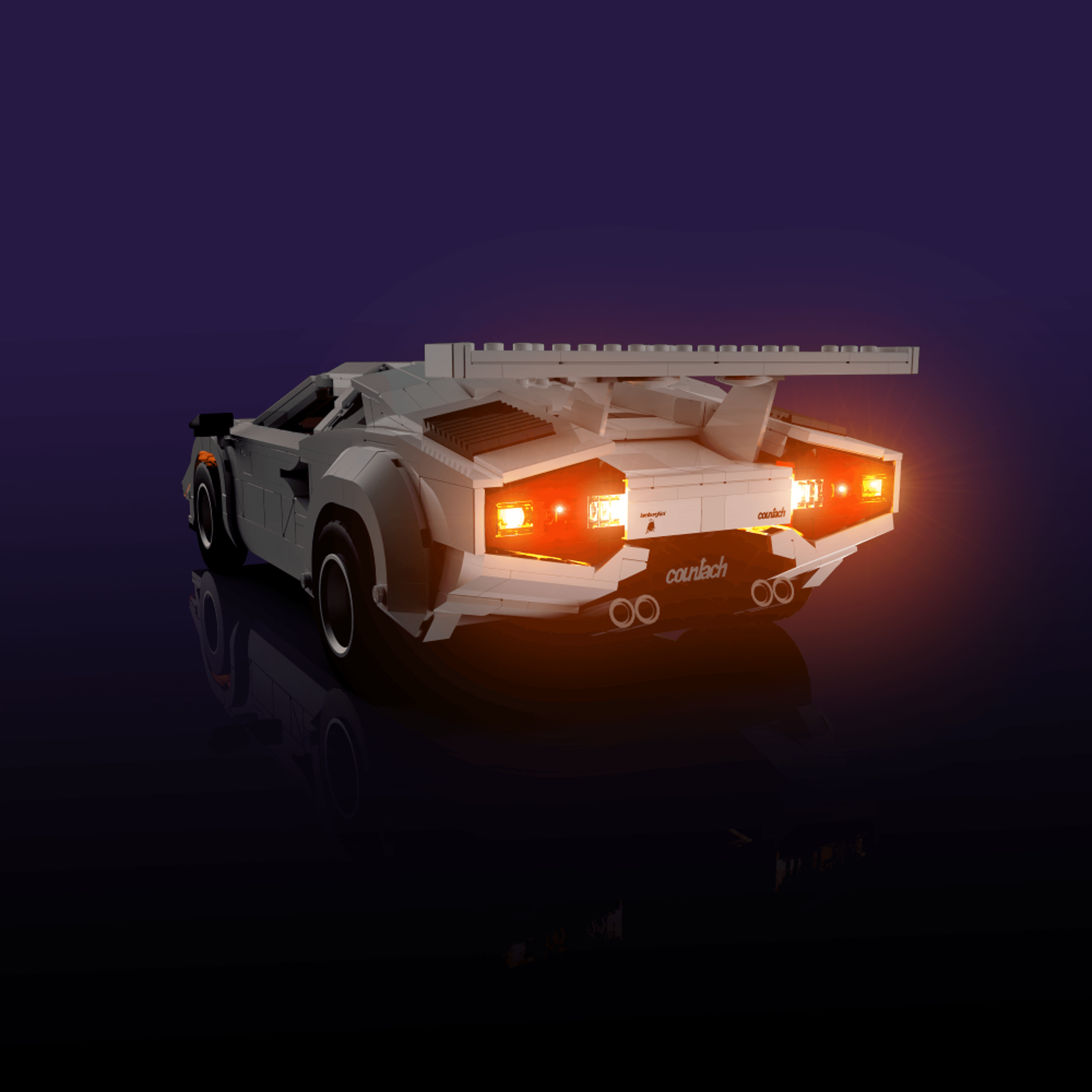 LEGO® 10337 Lamborghini Countach 5000 Quattrovalvole Işık Kiti