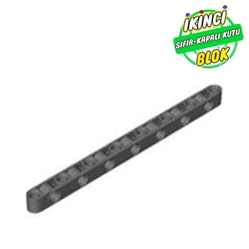 LEGO® 1 x 15 İki Yön Pim Girişli Technic Panel Koyu Mavimsi Gri Sıfır