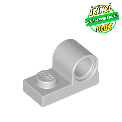 LEGO® 1 x 2 Üst Pim Girişli Modifiye Plaka Açık Mavimsi Gri Sıfır