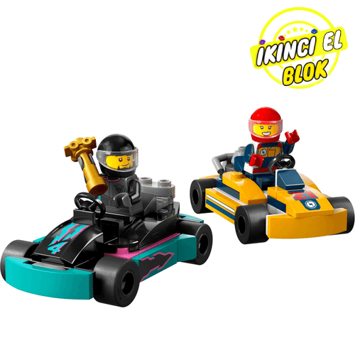 60400 LEGO® Go-Karts and Race Drivers İkinci el