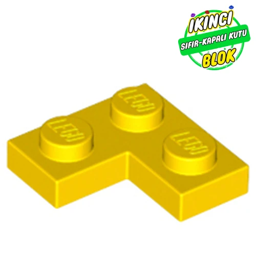 LEGO® Plate 2 x 2 Corner Sarı Sıfır
