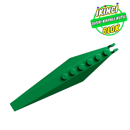 LEGO® 3 x 12 Menteşeli Pervane Ucu Yeşil Sıfır