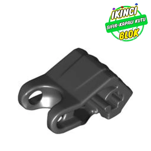 LEGO® Large Figure Hand, Fist with Axle Hole, 4 Fingers Siyah Sıfır