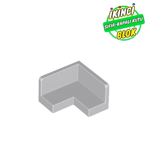 LEGO® Panel 2 x 2 x 1 Corner Açık Mavimsi Gri Sıfır