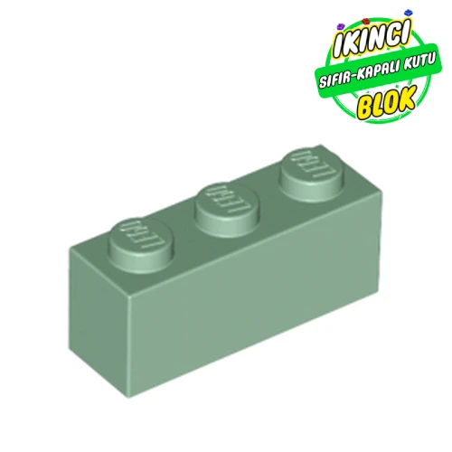 LEGO® 1 x 3 Tuğla Kum Yeşili Sıfır